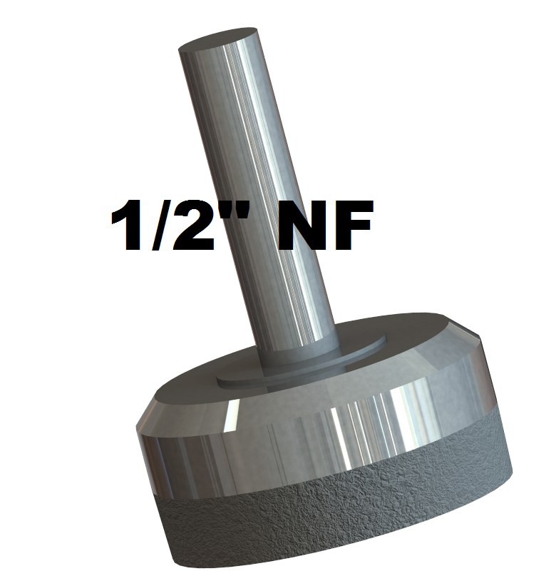 Pata AISI304 UNF1/2" F4 diam. 55mm CVCC (kit)