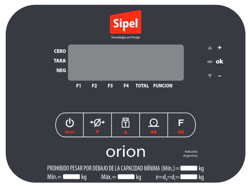 [FREN0020] Panel Orion LCD T8069 #1 V4.0 / DNFX3385 / POLCD01 # (Ver link)