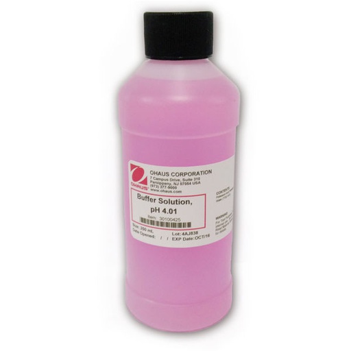 [RH614XXXXX] Repuesto Ohaus peachimetro buffer pH 4.01 250 ml - 30100425