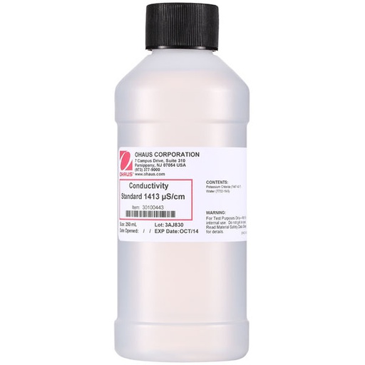 [RH640XXXXX] Repuesto Ohaus peachimetro standard coduct pH 1413us/cm 250 ml - 30100443