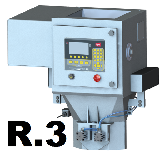 Embolsadora Bruto S300 Boca Ovalada (Perimetro 755 mm) Sostenedor Neumatico - 70 x 0,02 kg (Lego - 220v) - Rev 3